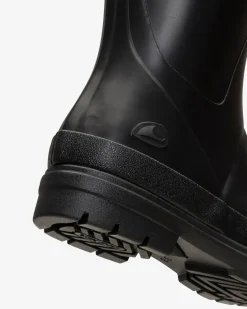 Vendela Black Rubber Boot